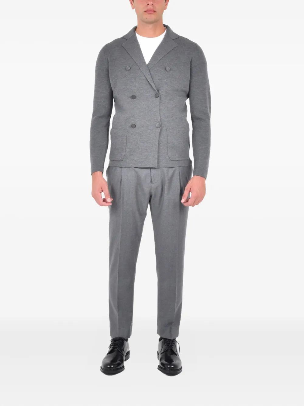 Drumohr dobbeltradet blazer | Jakker | Image 2