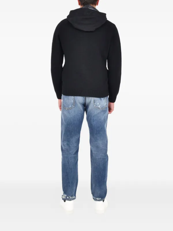 C.P. Company Goggles-detail zip-up Hoodie | Black | FARFETCH RO