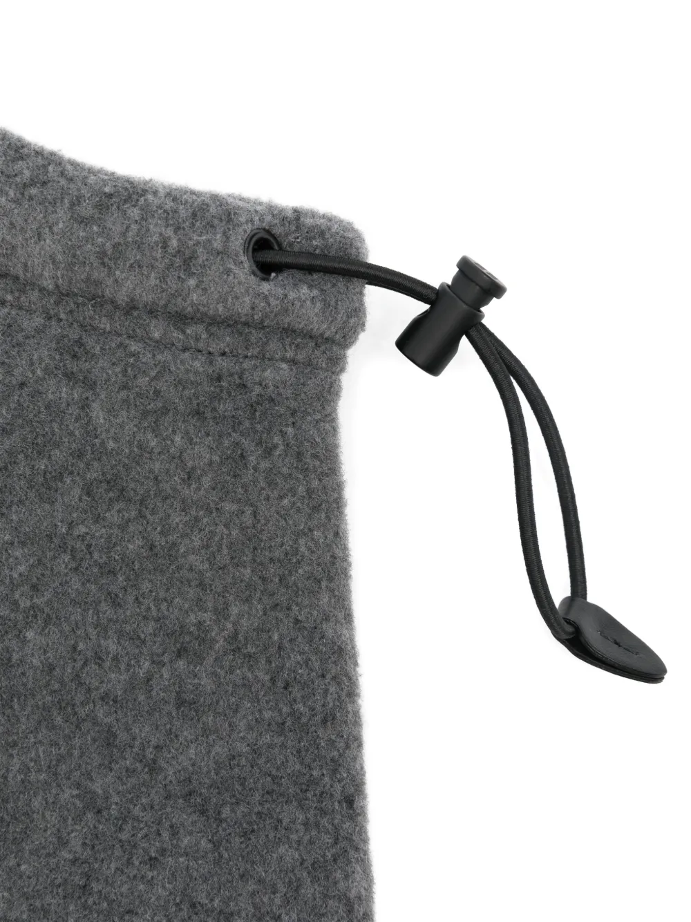 Miu Fleece capuchon Grijs