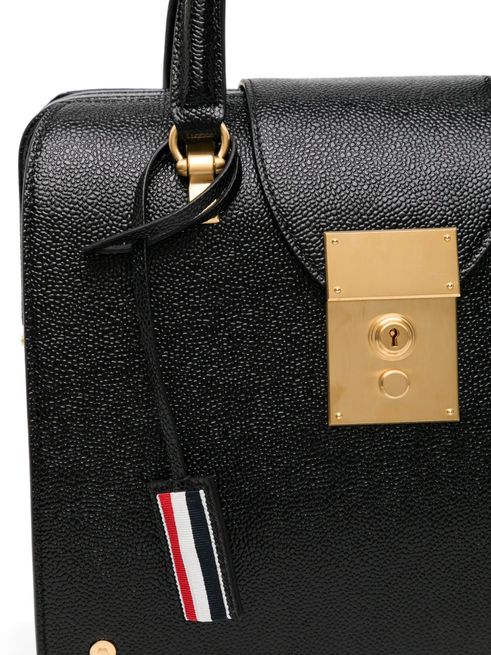 Thom Browne Lucido Mrs. Thom Jr. tas Zwart