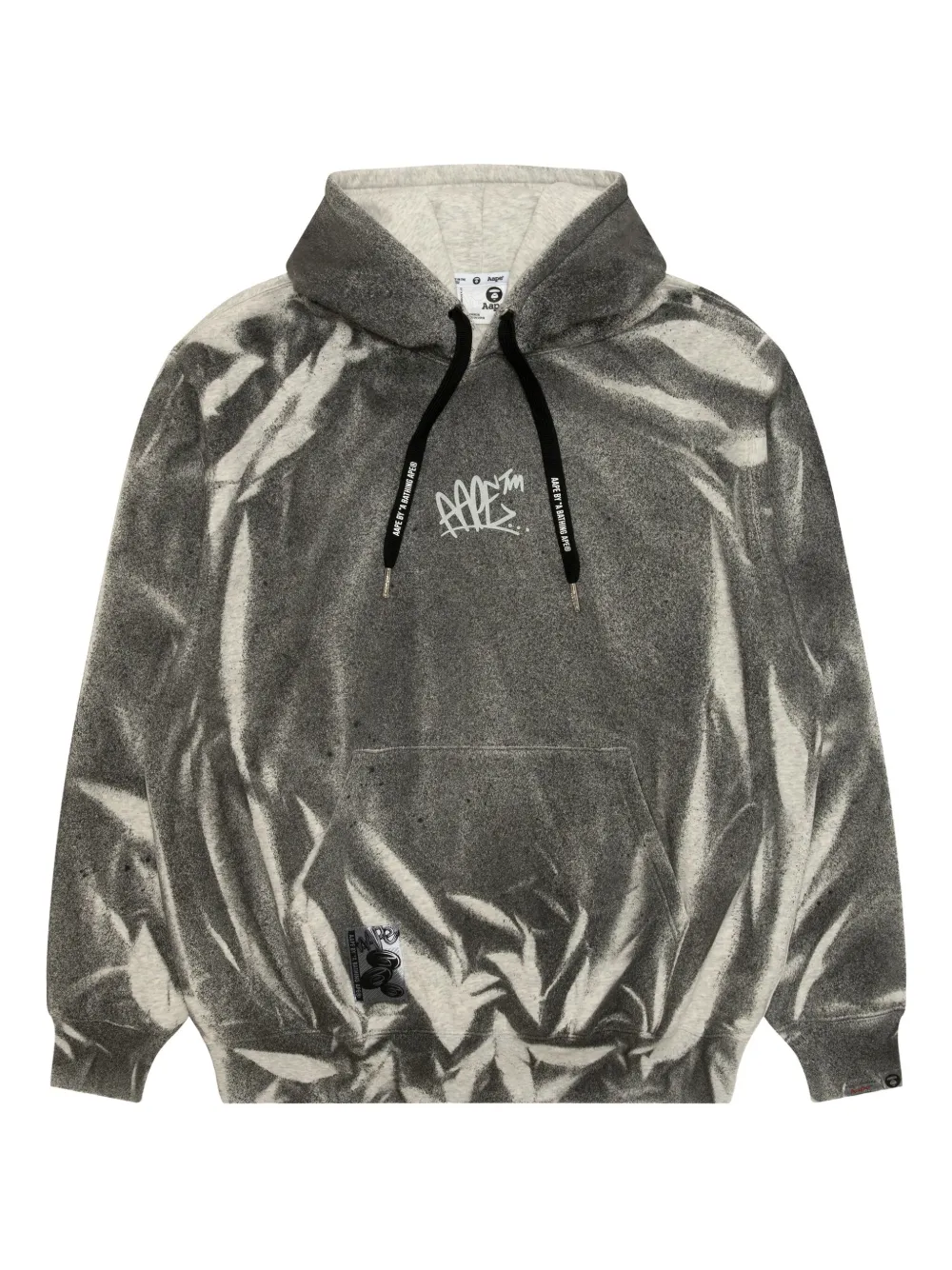 AAPE BY *A BATHING APE® graphic-print hoodie | Grey | Image 1
