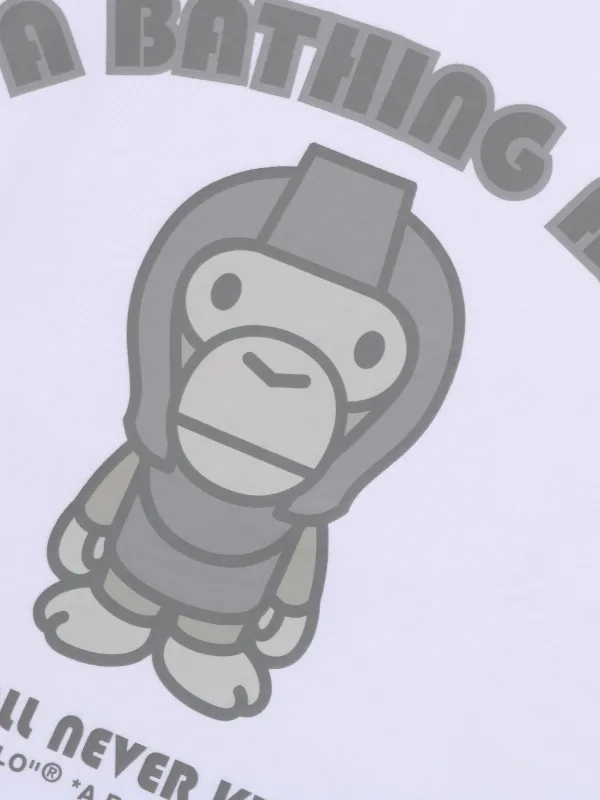 A BATHING APE カモフラ猿ロゴ Tシャツ ホワイト XL A BATHING APE® グラフィック Tシャツ | ホワイト | FARFETCH JP