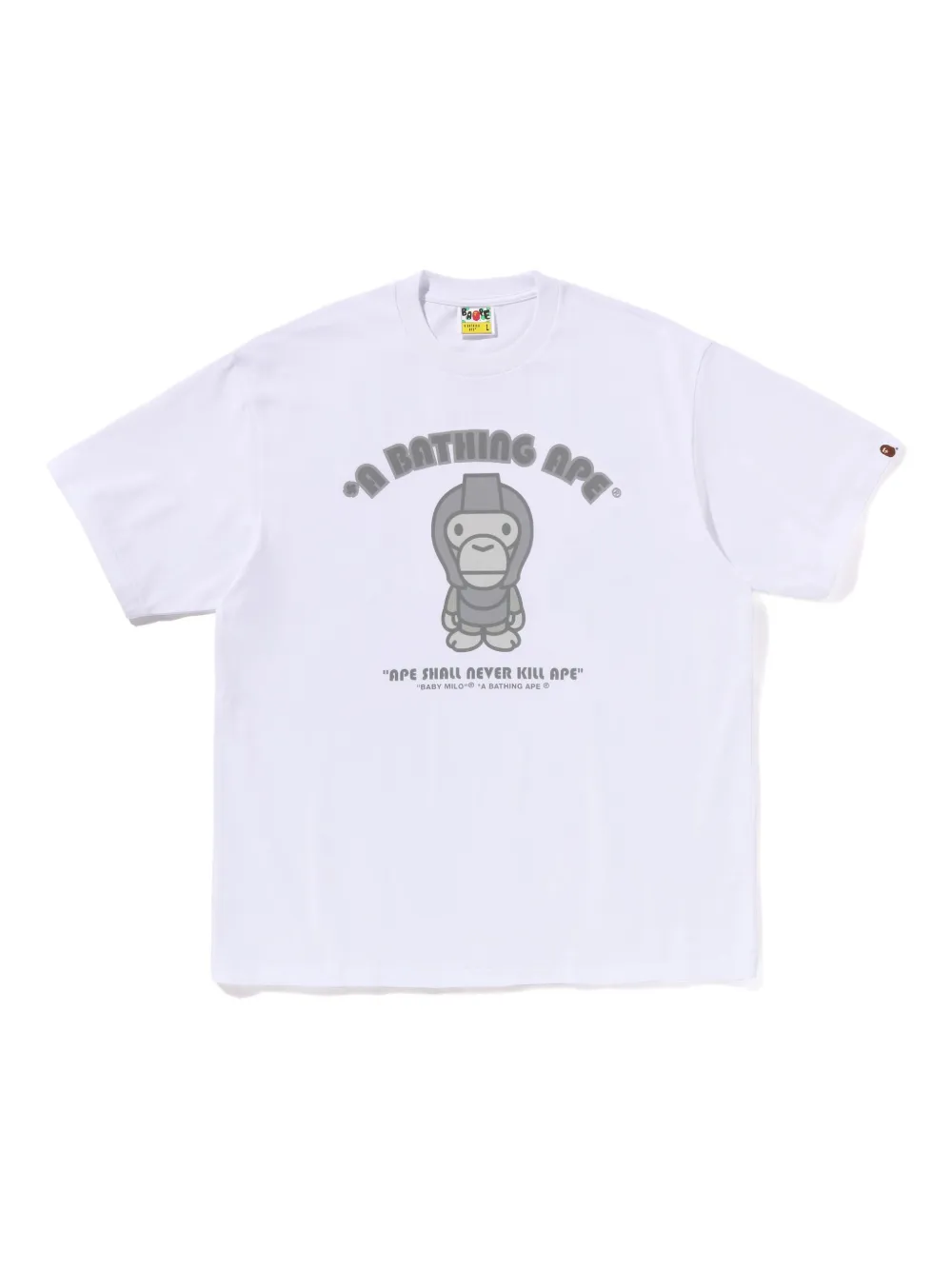A BATHING APE® camiseta con motivo gráfico | blanco | Image 1
