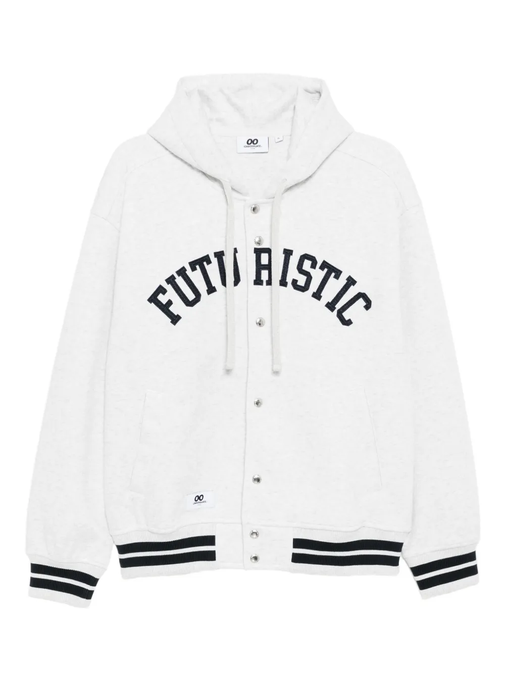 CHOCOOLATE hoodie brodé | gris | Image 1