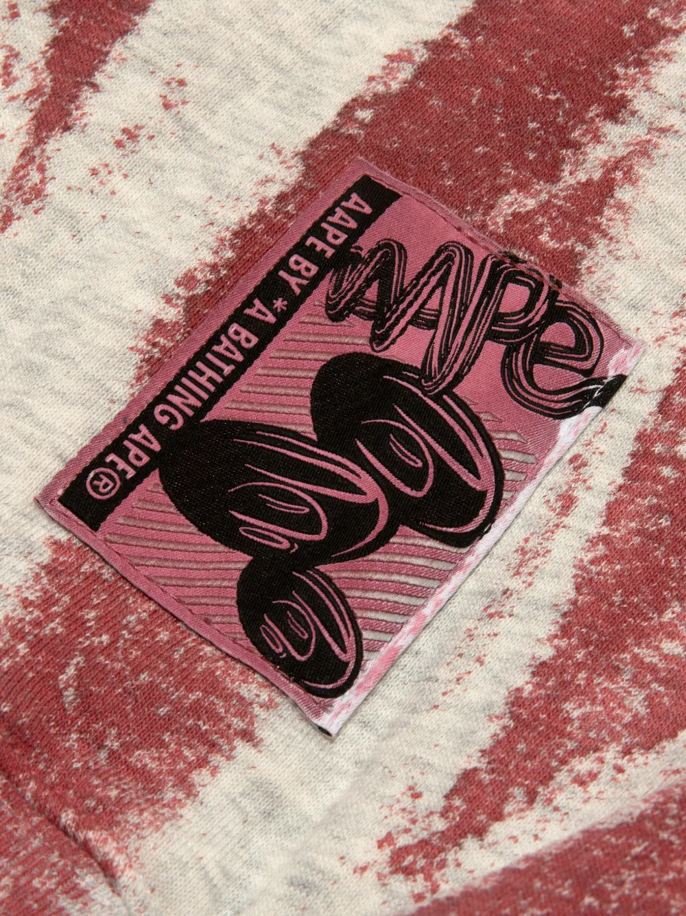 Aape By A Bathing Ape Graphic Hoodie In Red