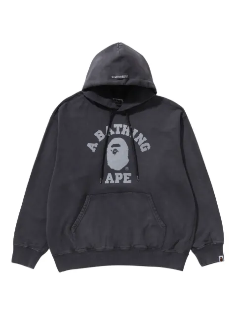 A BATHING APE® logo-print hoodie