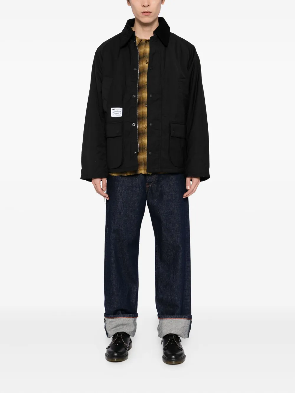 FINGERCROXX corduroy-collar jacket | Down Jackets | Image 2
