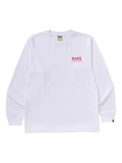 A BATHING APE® long-sleeve graphic T-shirt
