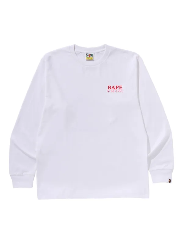A BATHING APE XL ホワイト Tシャツ　ロンT 32304848_62377079_600.jpg