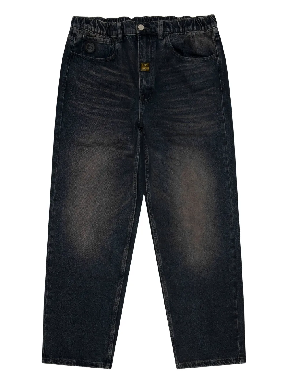AAPE BY *A BATHING APE® logo-patch jeans | azul | Image 1