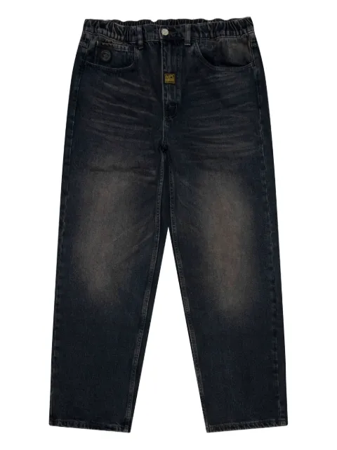AAPE BY *A BATHING APE® logo-patch jeans