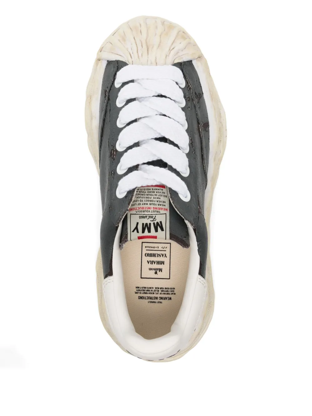 Maison MIHARA YASUHIRO Blakey low-top sneakers Grijs