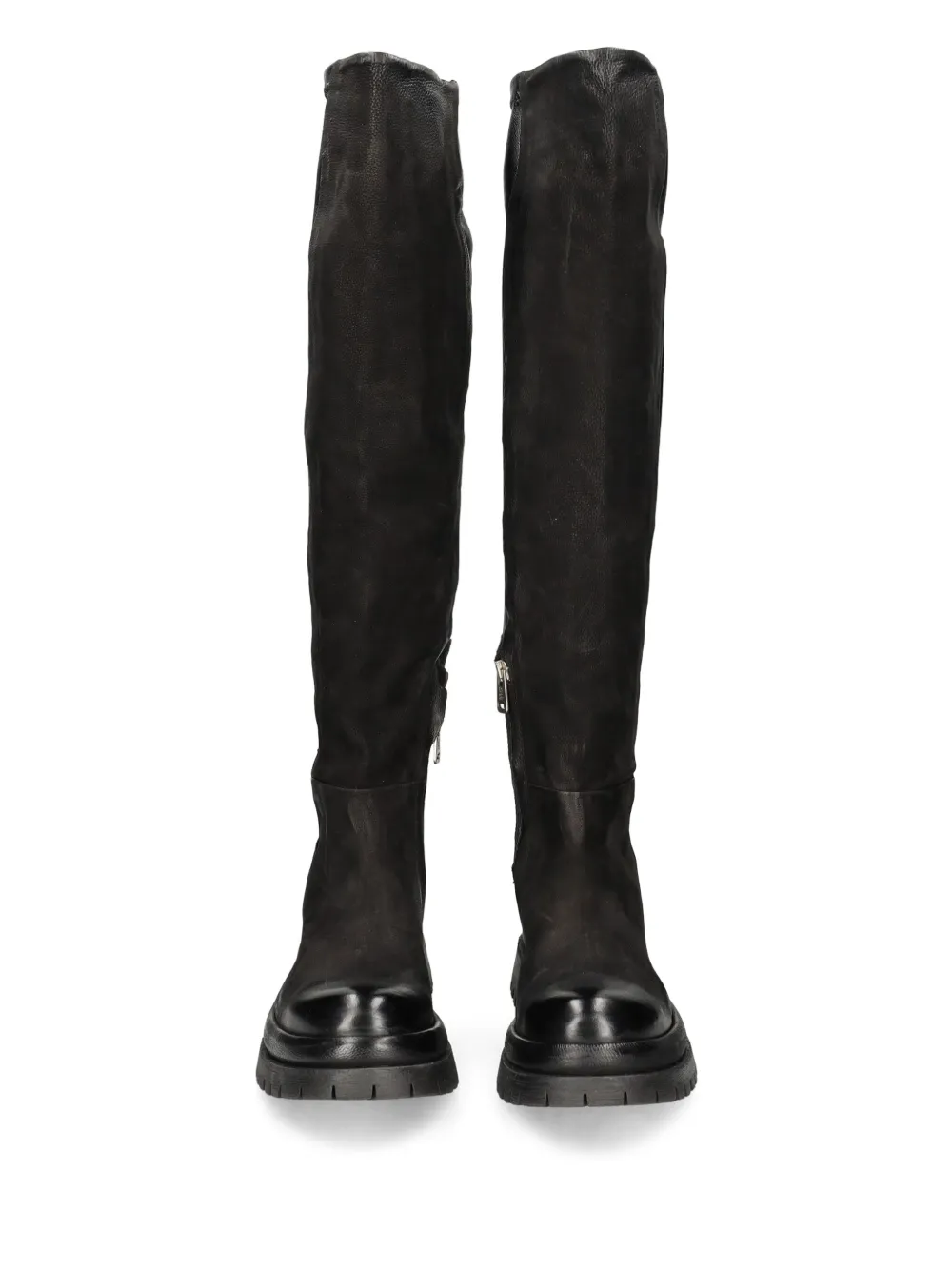 A.S.98 Laarzen met rits Zwart