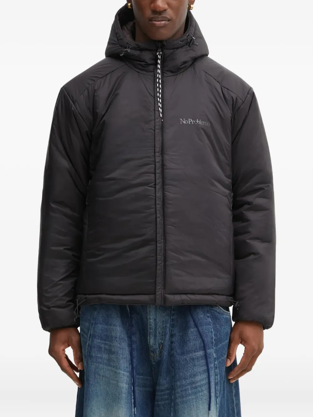 NO PROBLEMO quilted hooded jacket | Hooded Jackets | Image 2