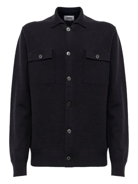 ALPHA STUDIO buttoned pocket shirt