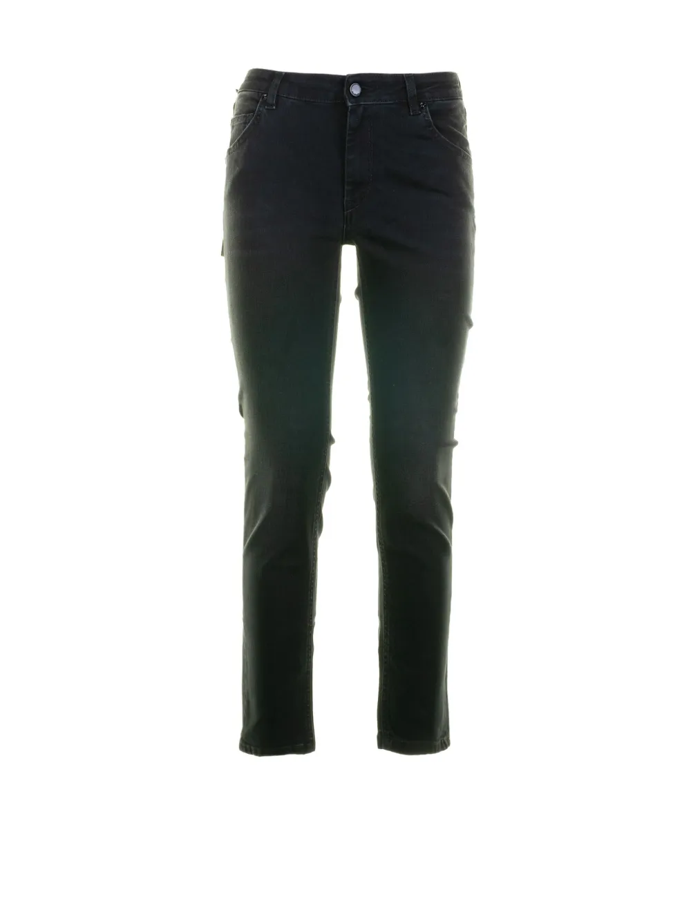 Re-hash Button Jeans In Black