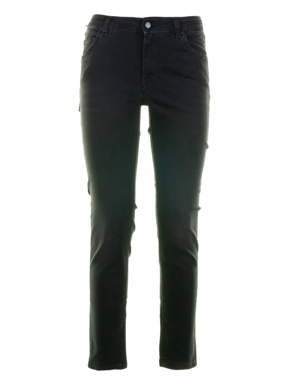 Re-hash Button Jeans In Black
