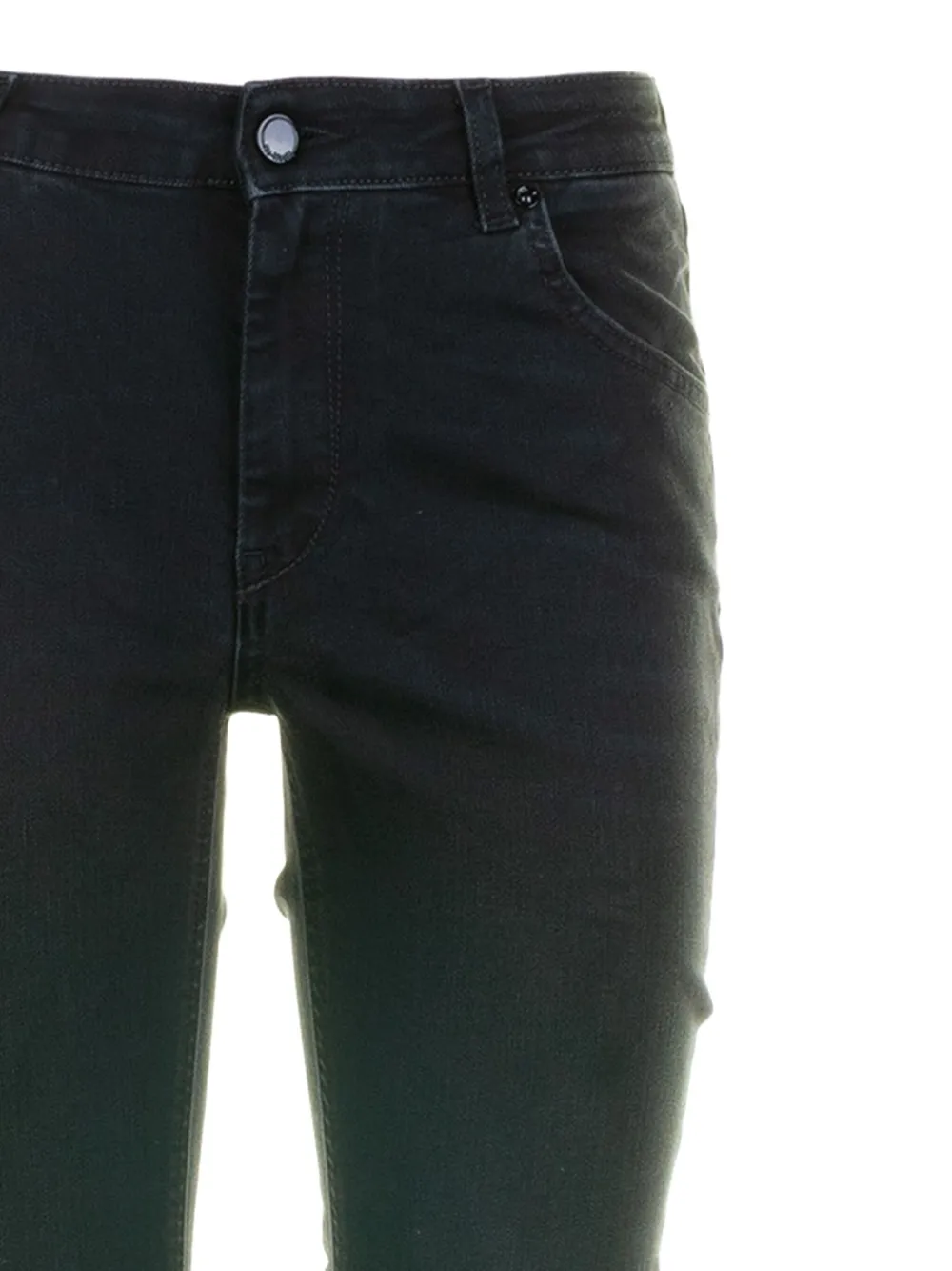 Re-Hash button jeans - Zwart