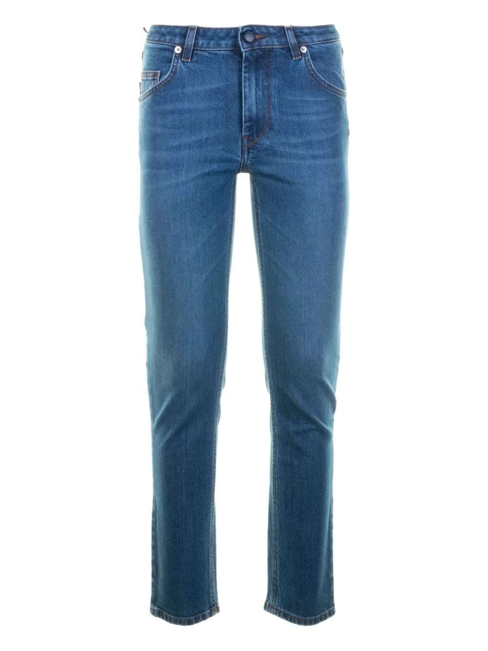 Re-hash Five-pocket Jeans In Blue