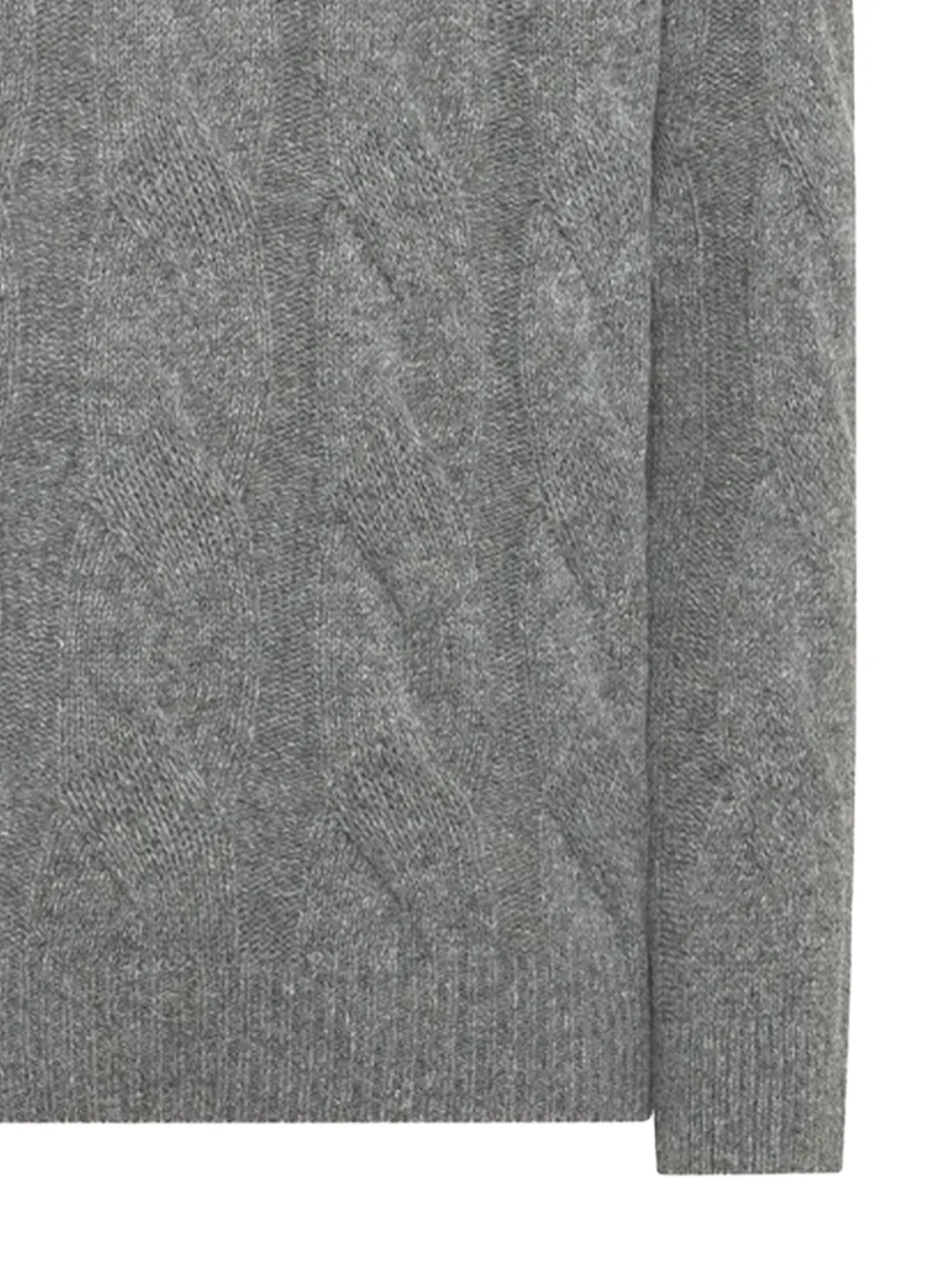 Seventy cable-knit high-neck sweater | Knitted Sweaters | Image 2