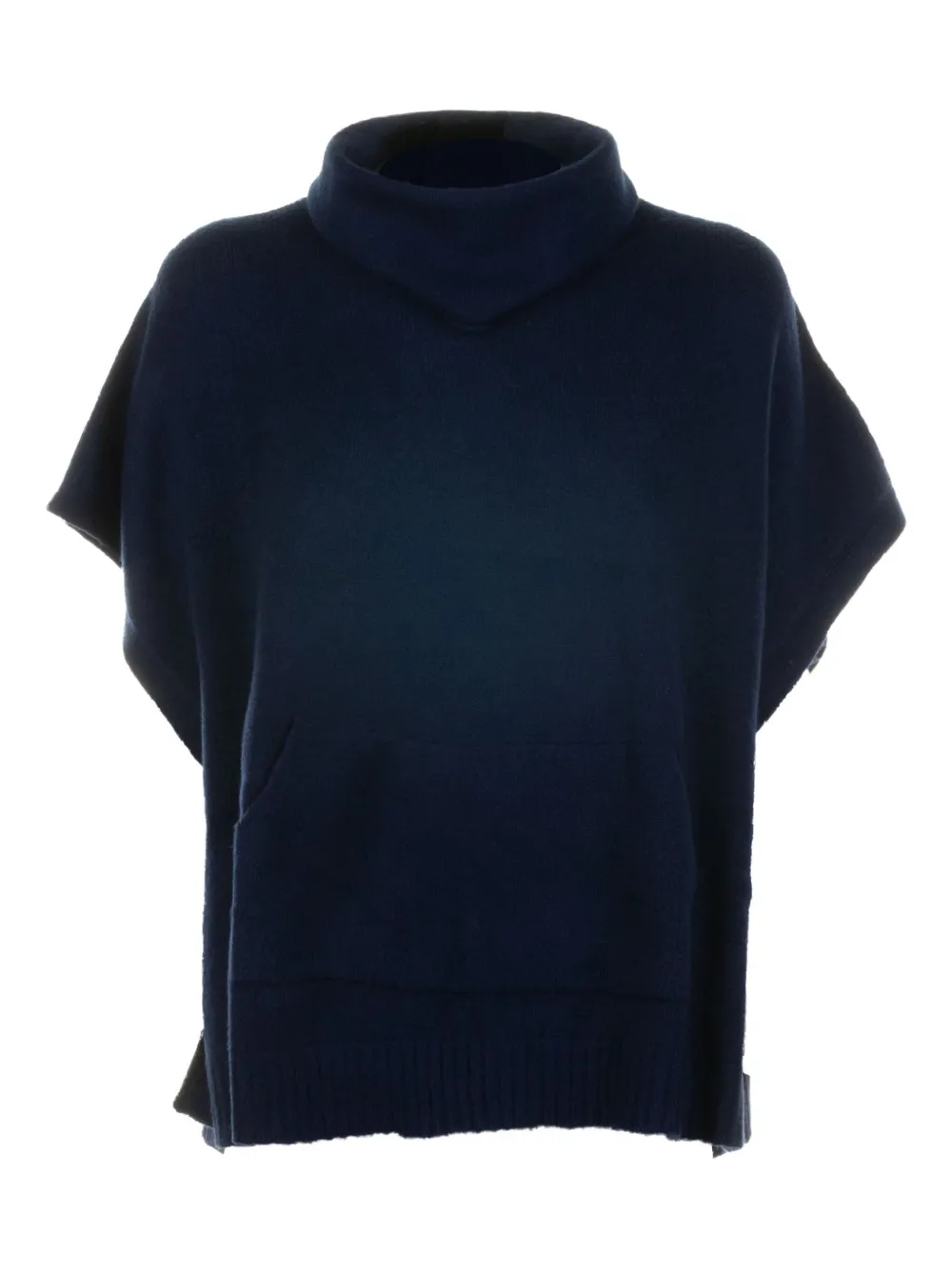 cinque roll-neck pocket sweater - Blu