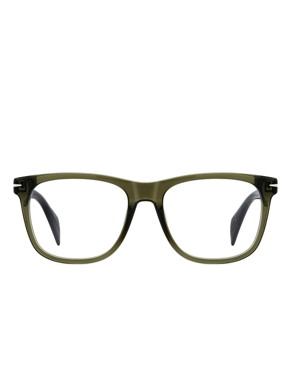 Eyewear By David Beckham Square-frame Glasses In Green