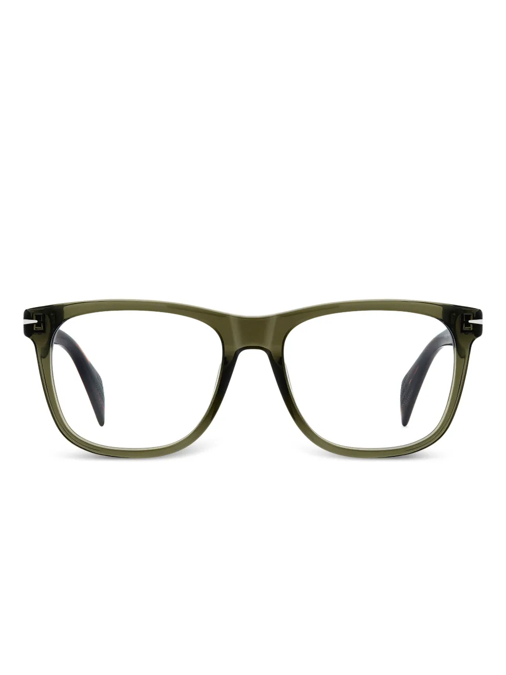 Eyewear by David Beckham lunettes de vue à monture carrée | vert | Image 1