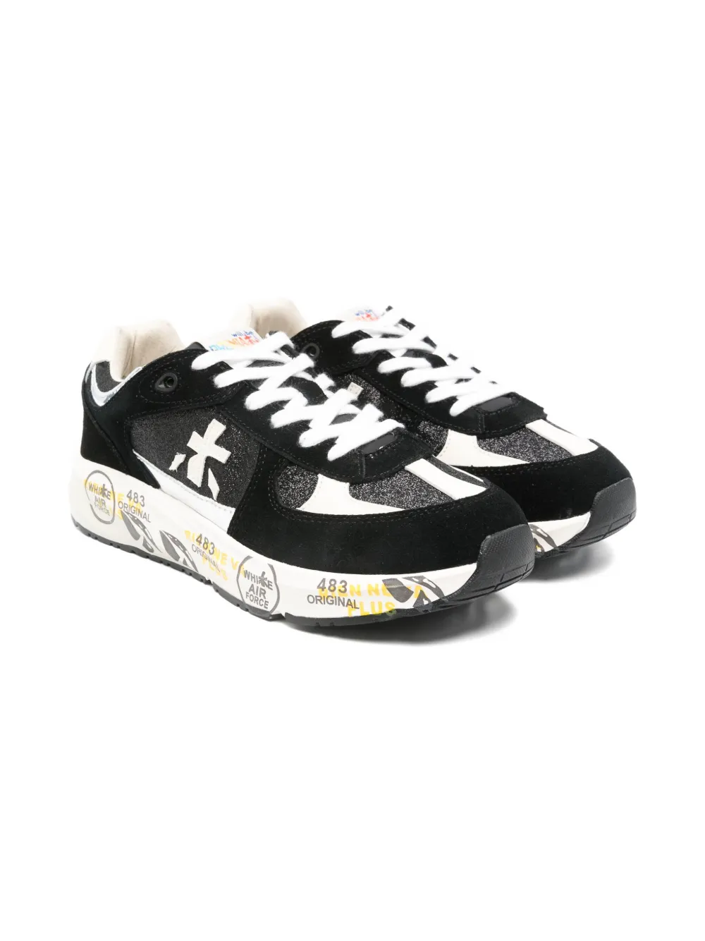 Premiata Kids Diva sneakers Zwart