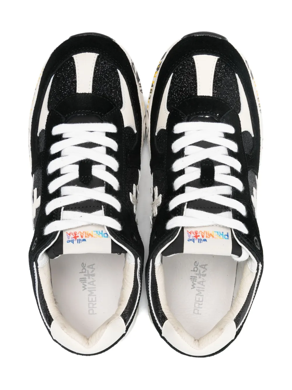 Premiata Kids Diva sneakers Zwart