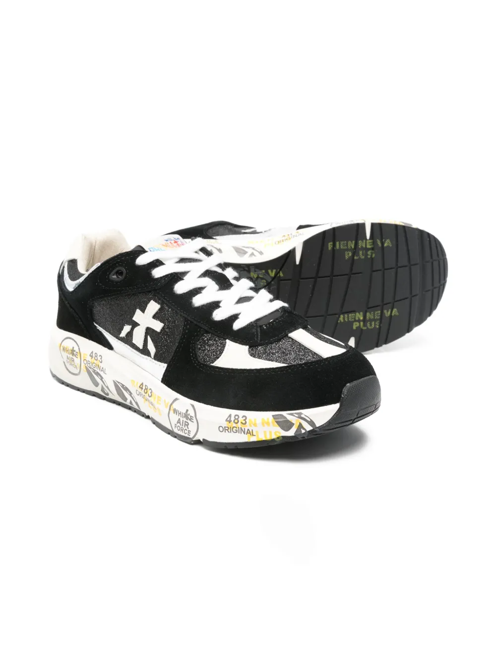 Premiata Kids Diva sneakers - Zwart