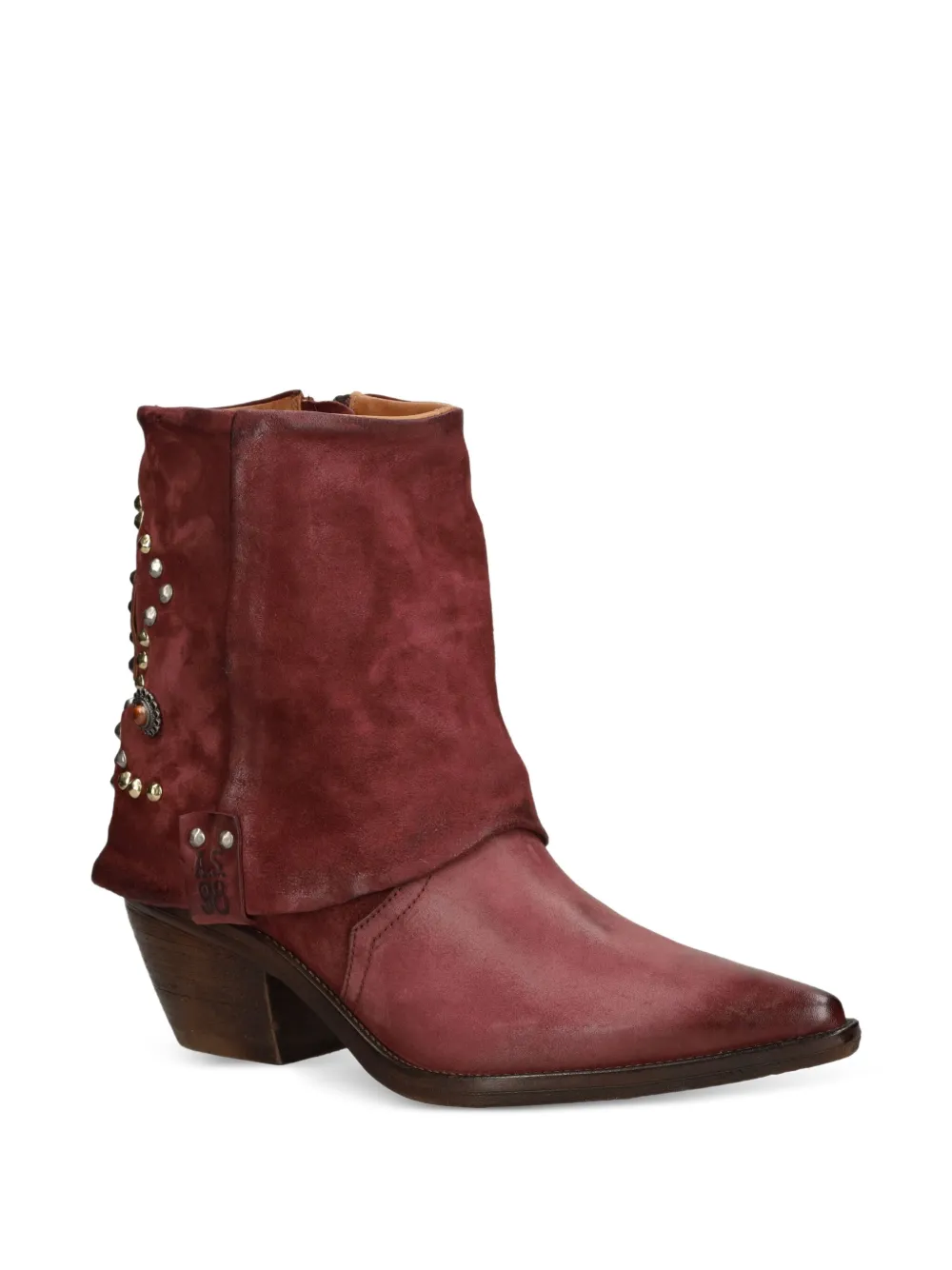 A.S.98 studded heeled boots | Cowboy Boots | Image 2