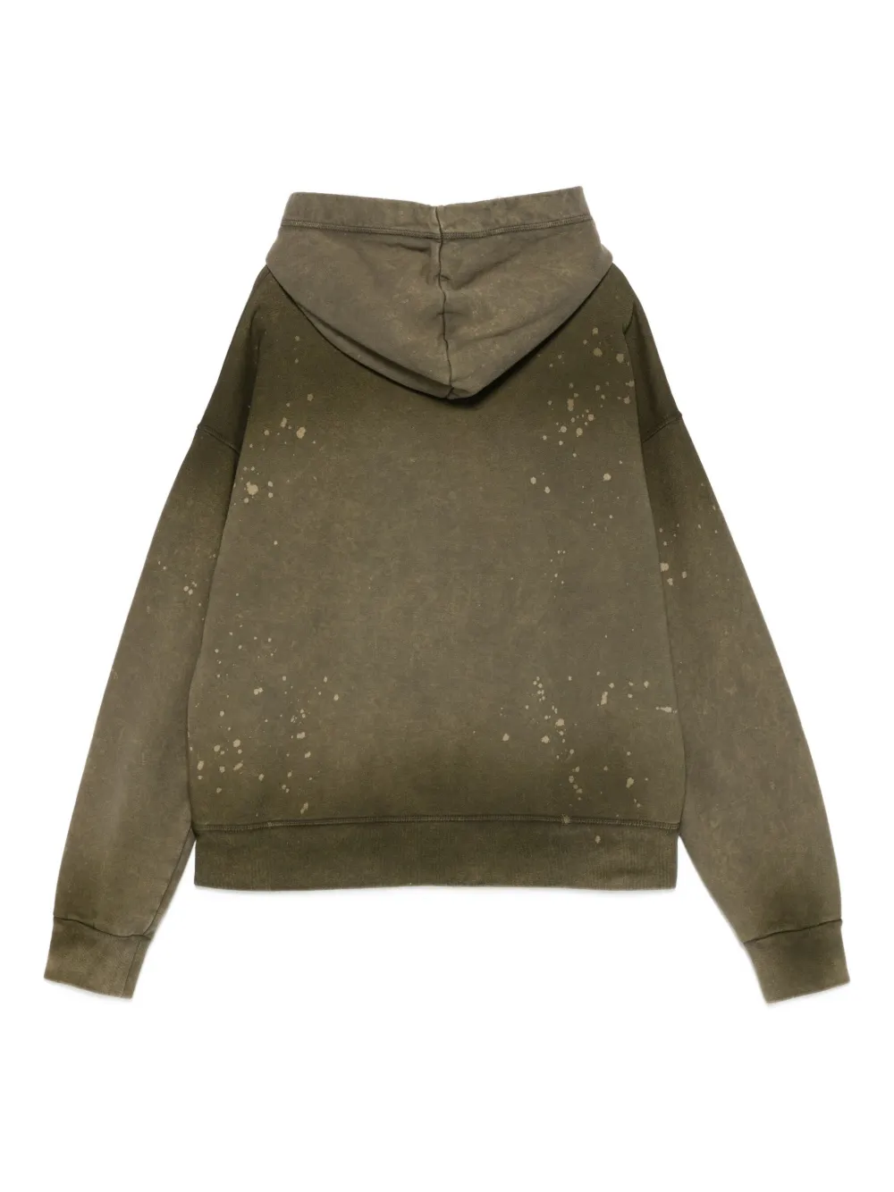 Dsquared2 Logo Hooded Sweatshirt In Green