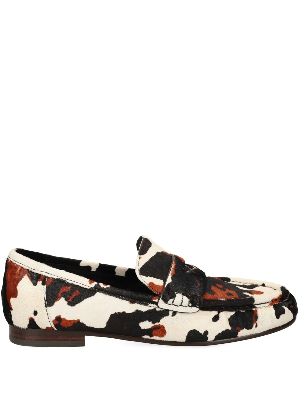 Bibi Lou patterned strap loafers Wit