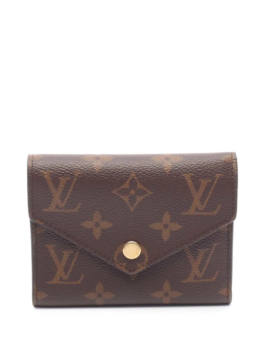 Louis Vuitton Pre-Owned 2021-2025 Monogram Victorine Wallet small wallets | Brown | Image 1