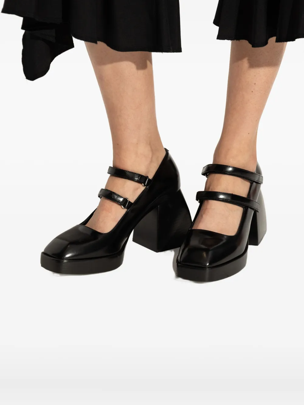Nodaleto 90 mm Bulla Babies pumps Zwart