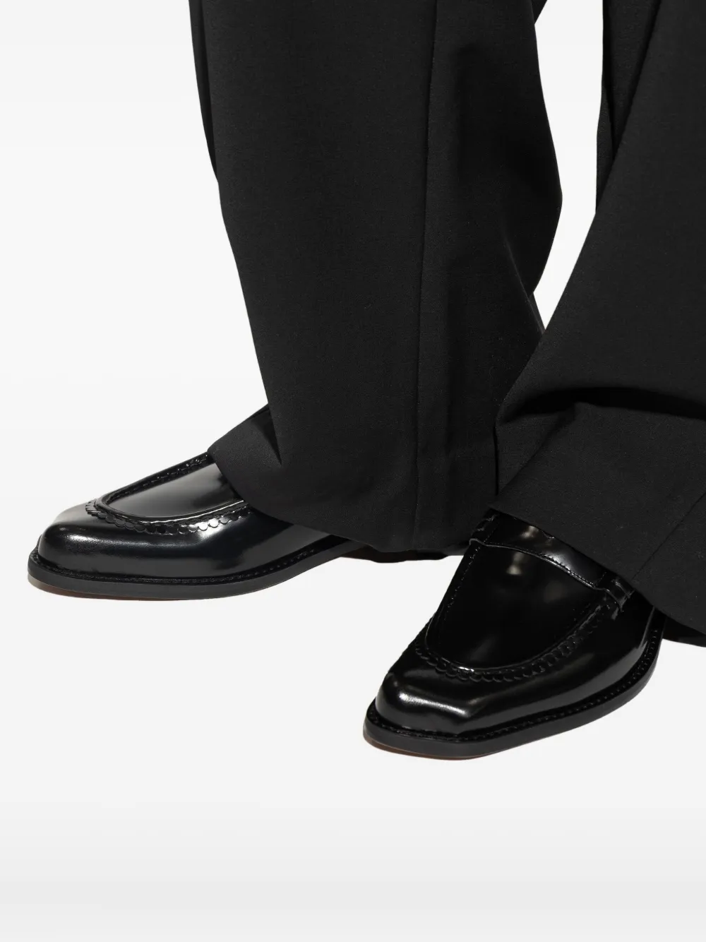 Vivienne Westwood Gewelfde loafers Zwart