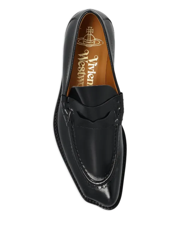 靴 00s vivienne westwood man Leather Shoes Vivienne Westwood Leather Loafers | Black | FARFETCH