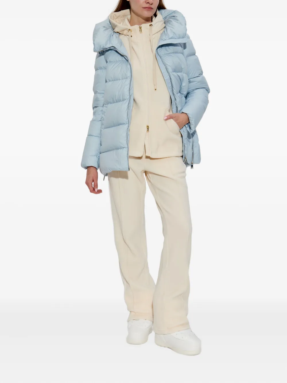 Add hooded puffer jacket | Down Jackets | Image 2