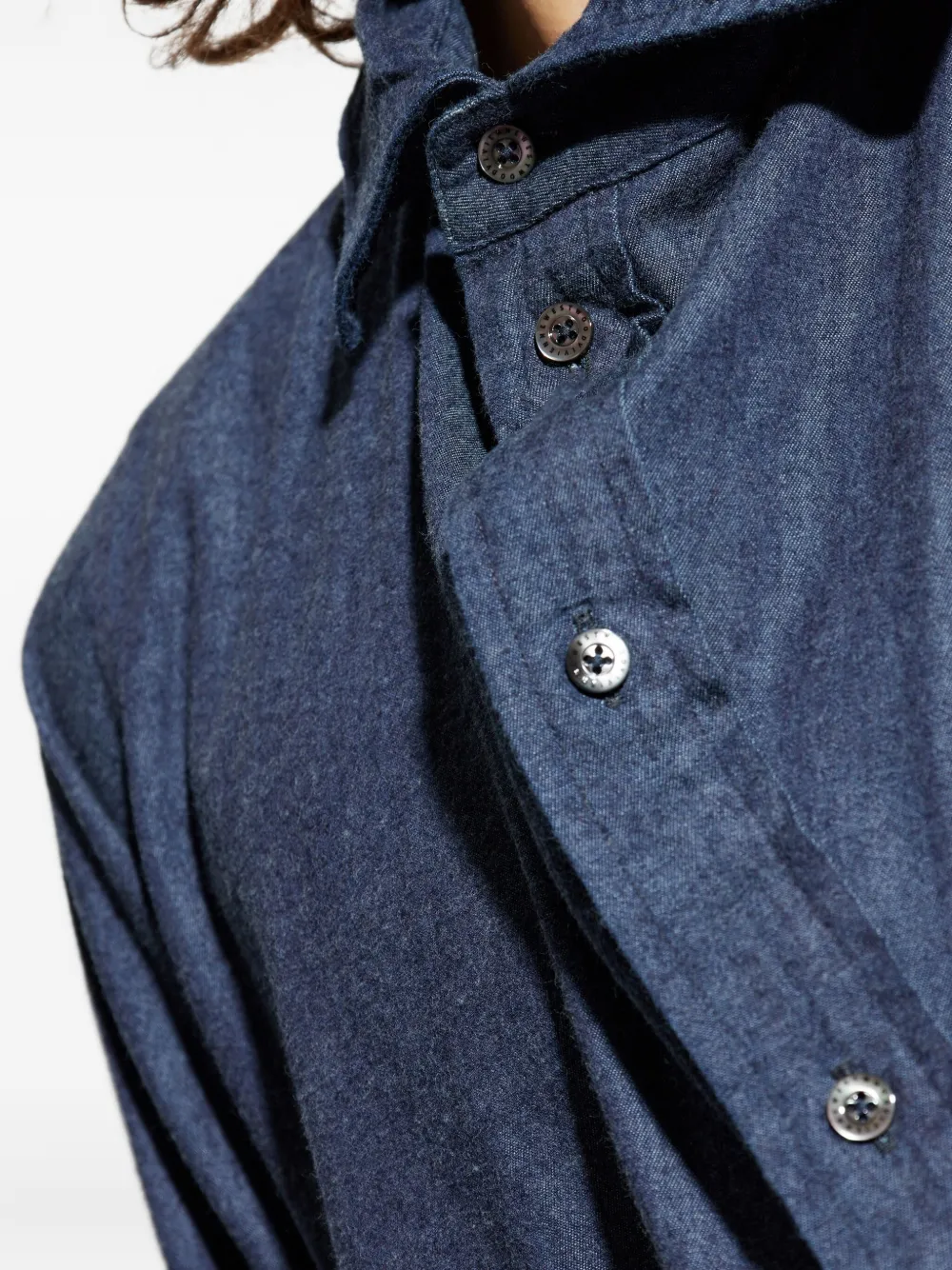 Vivienne Westwood Overhemd met knopen en logo Blauw