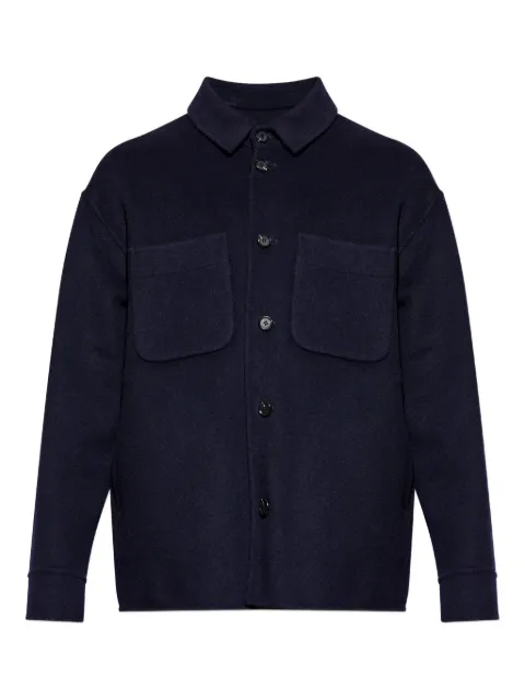 Add pocket button overshirt
