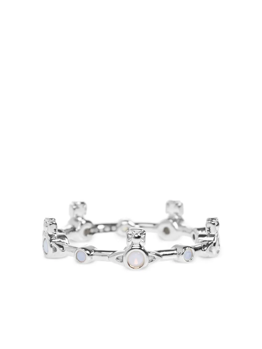 Vivienne Westwood Felicia orb-detail ring - Argento