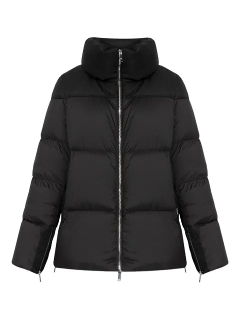 Add high-neck zip jacket