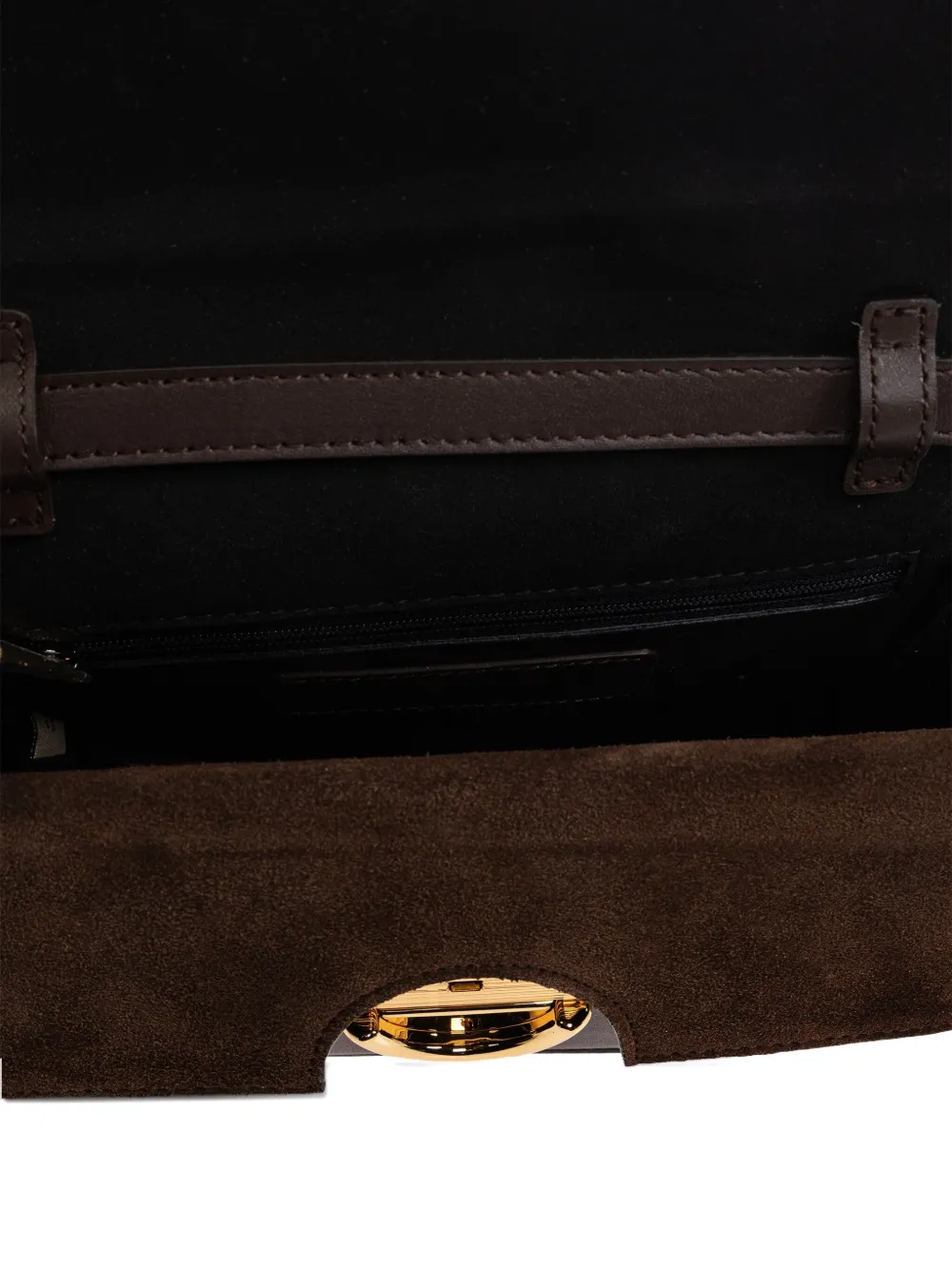 Furla Mini Sfera Flap Cross Body Bag In Brown