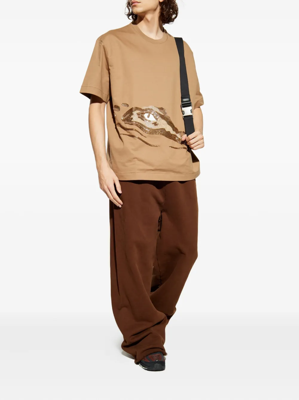 Lacoste Runway T-shirt - Beige