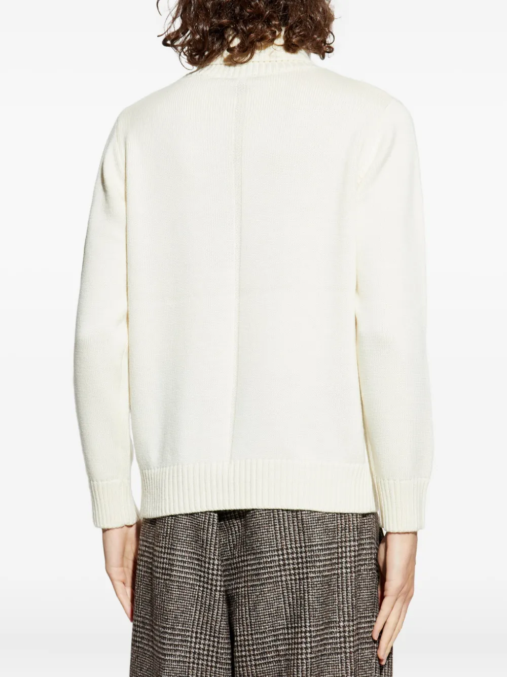 Add Turtleneck Sweater In Neutral