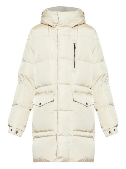 Add hooded pocket coat