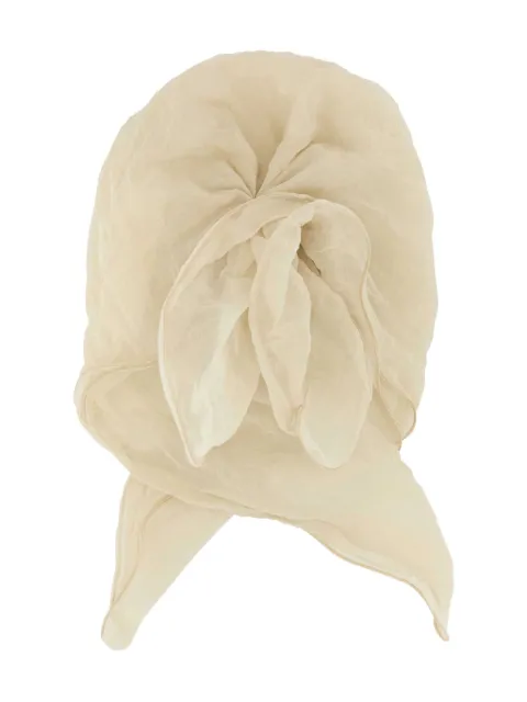 Magda Butrym semi-sheer scarf