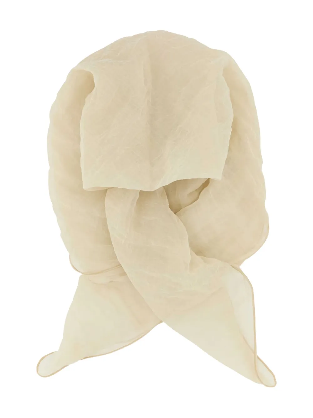 Magda Butrym Semi-doorzichtige sjaal - Beige