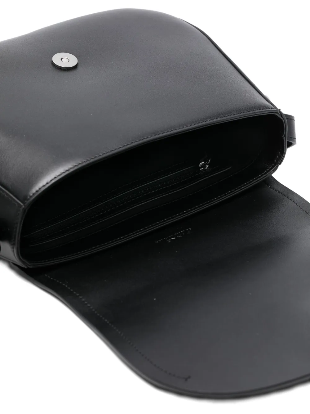 PINKO Leren crossbodytas Zwart