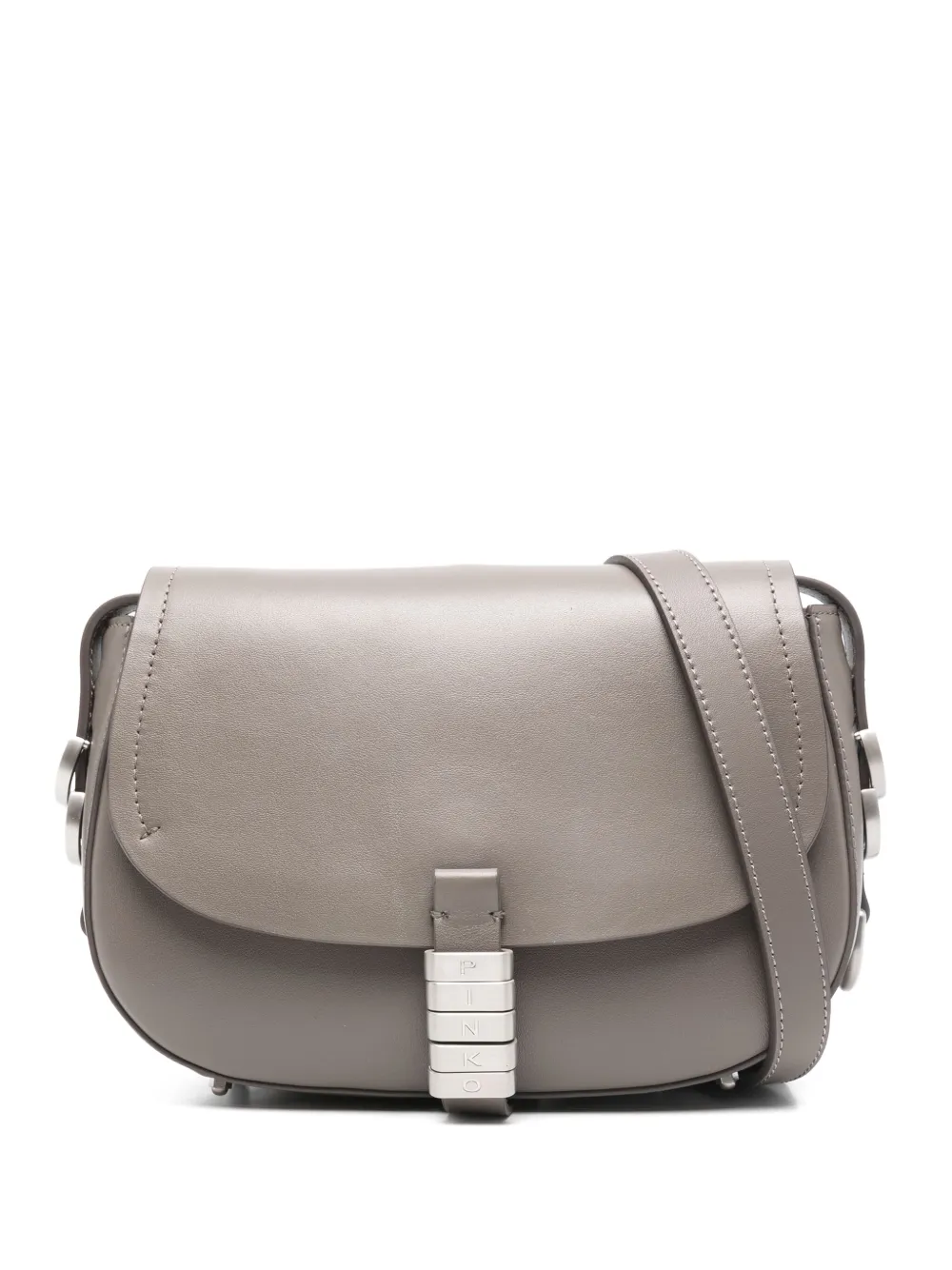 PINKO leather cross body bag – Grey
